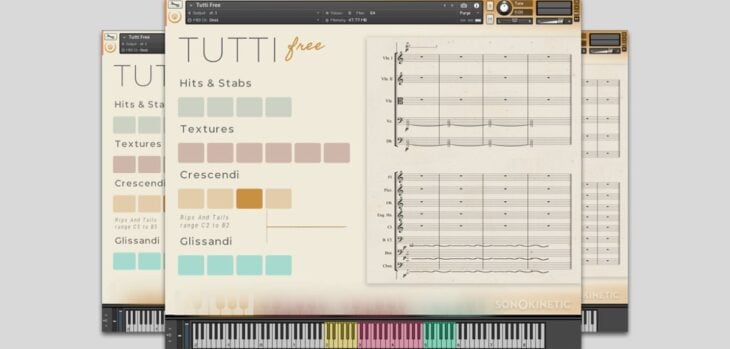 Get Tutti Free atonal orchestral effects for Kontakt Player 7 at no cost!
