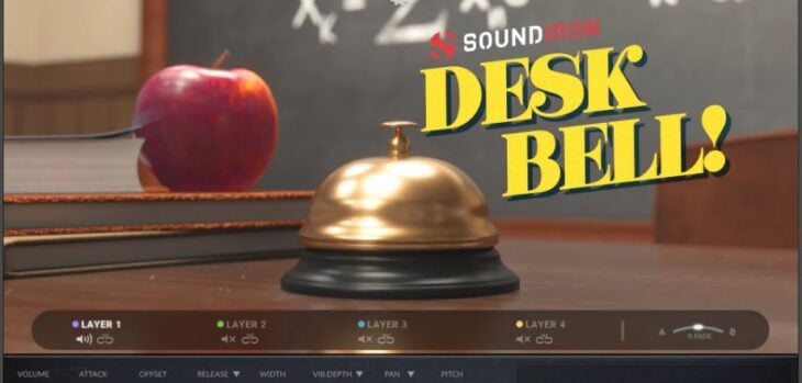 Soundiron Releases FREE Desk Bell Sample Library