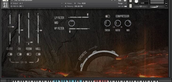 Splash Sound’s Epic Percussion 2 Kontakt library is free until April 9