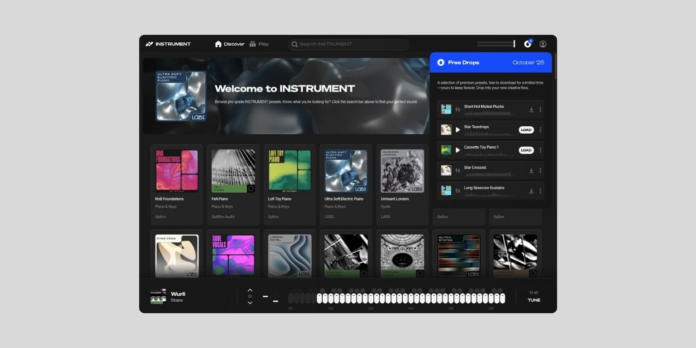 Splice Instrument: The new home of Spitfire Audio's LABS