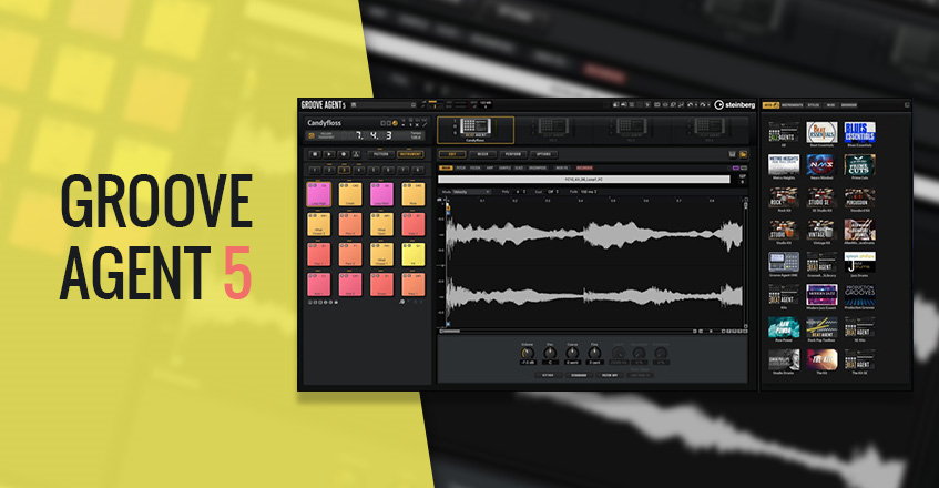 Steinberg Groove Agent 5 Drum Making Software