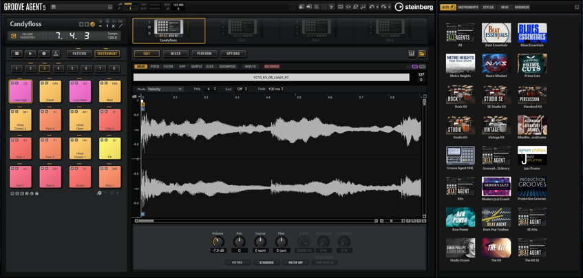 Steinberg Groove Agent 5 Drum Software