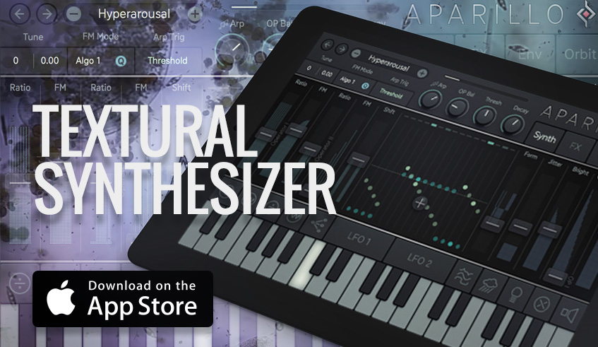 Sugar Bytes Aparillo iPad iOS Synthesizer App