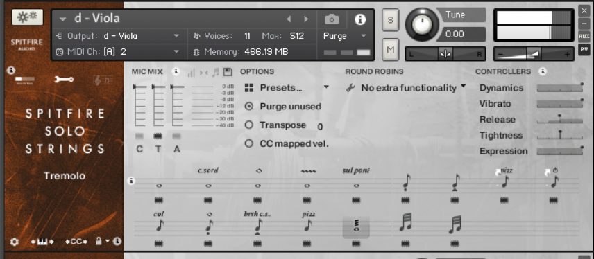 Applying String Articulations To Synthesizers