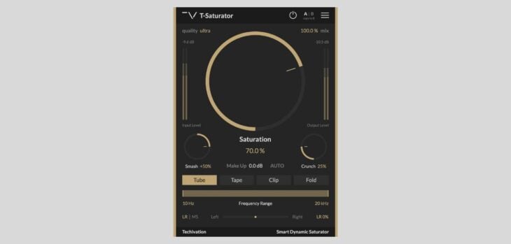Get Techivation's T-Saturator FREE