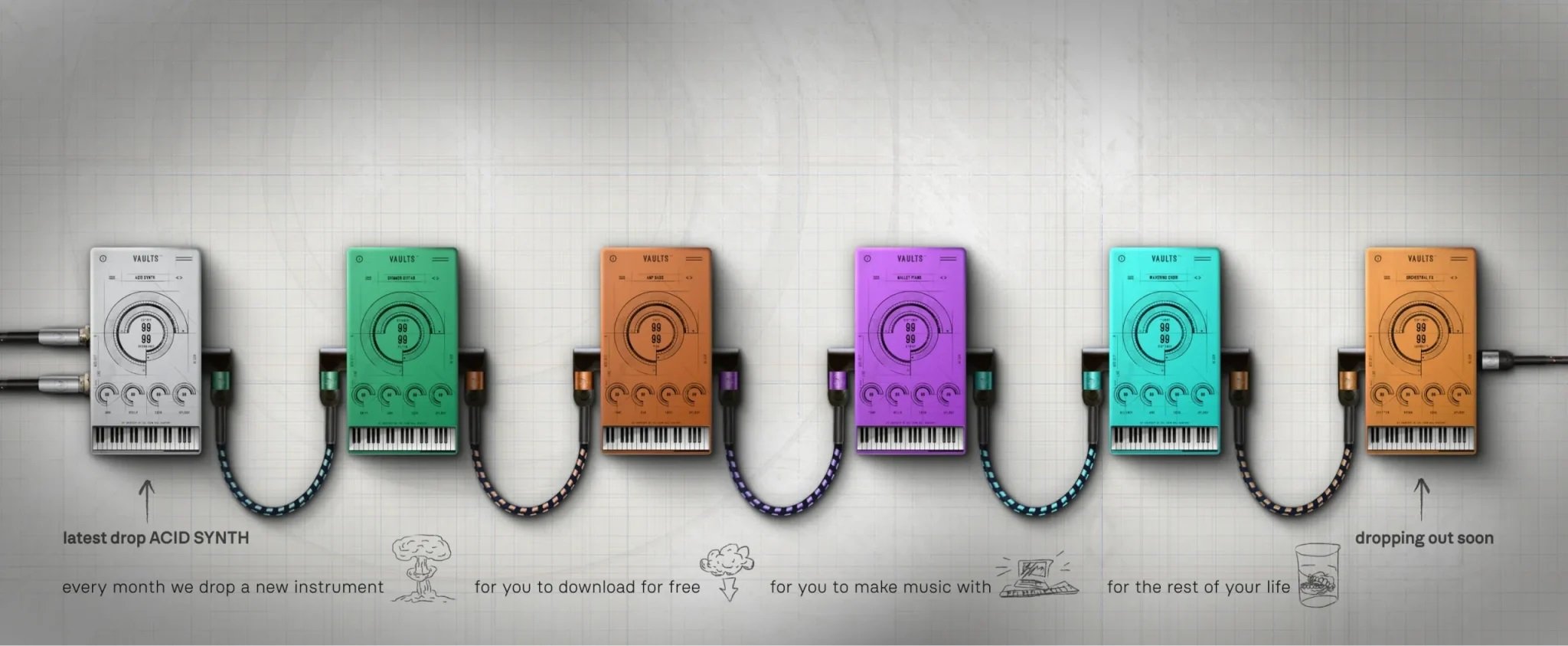 The Crow Hill Company rebrands for season two and relaunches the popular Vaults series