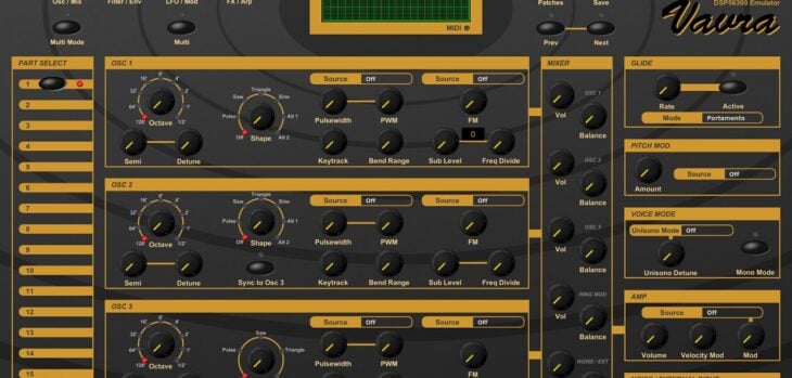 Vavra IS A Free Emulation Of The Waldorf MicroQ