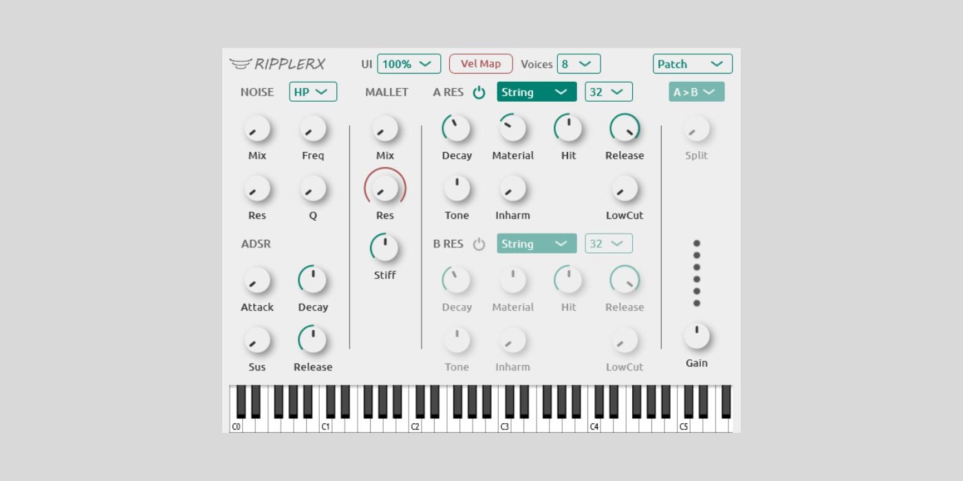 RipplerX is a FREE and open-source AAS Chromaphone-inspired synth plugin for macOS and Windows