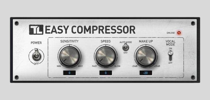 ToneLib’s TL EasyComp is a FREE simple compressor plugin
