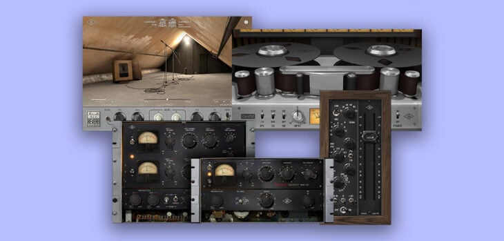 UAD Vintage Studio Bundle Is $59 (94% OFF) On Plugin Boutique