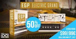 UVI EGP Electric Grand sale