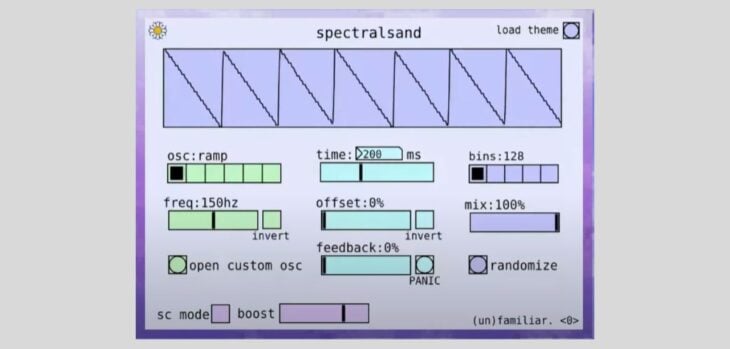 (Un)familiar. offers a 24% discount on Spectralsand and a FREE version for macOS, Windows, and Linux.