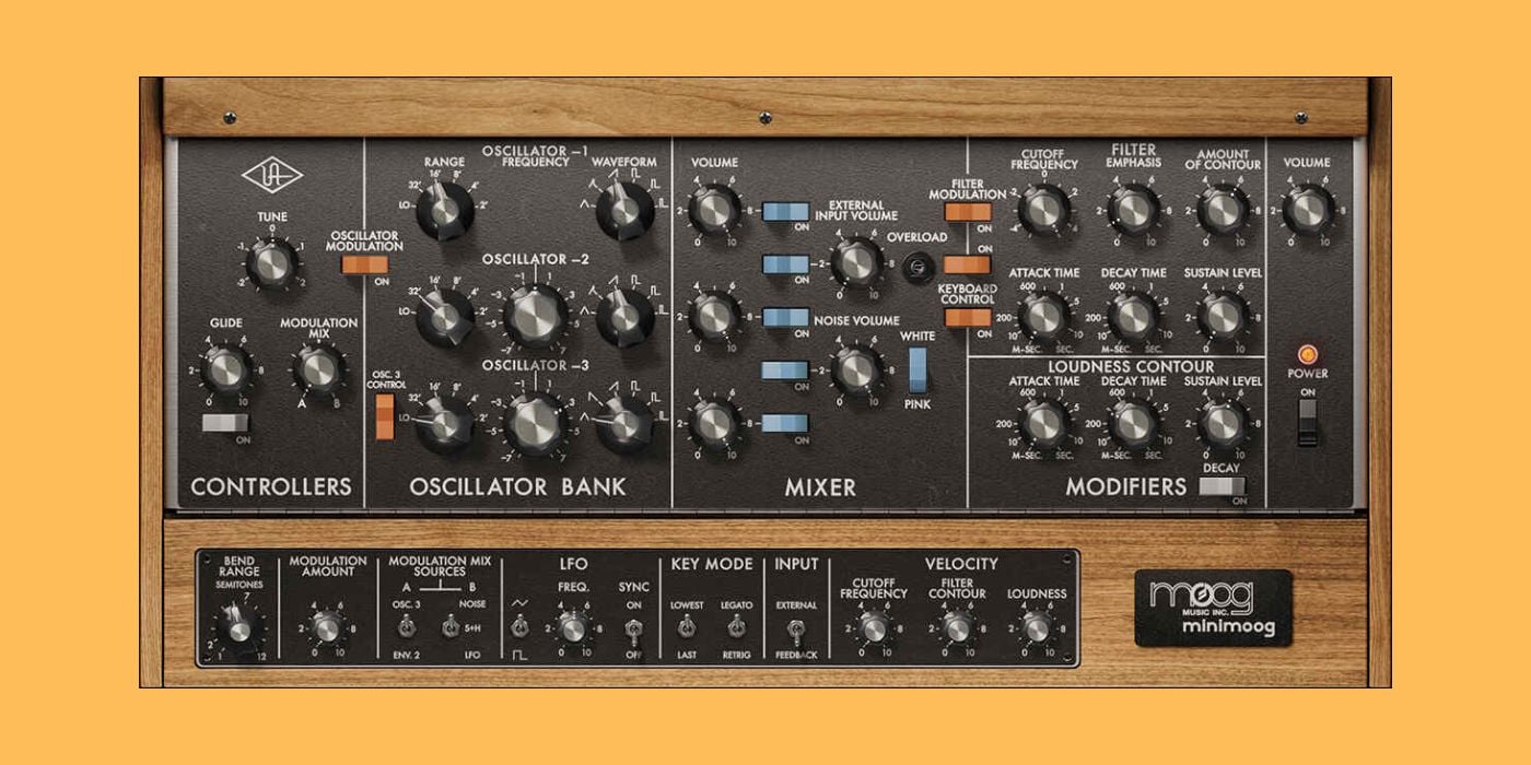 Get over 80% off Universal Audio's Moog Minimoog at Plugin Boutique