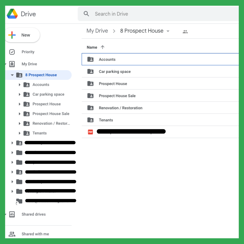 Google Drive Cloud Storage
