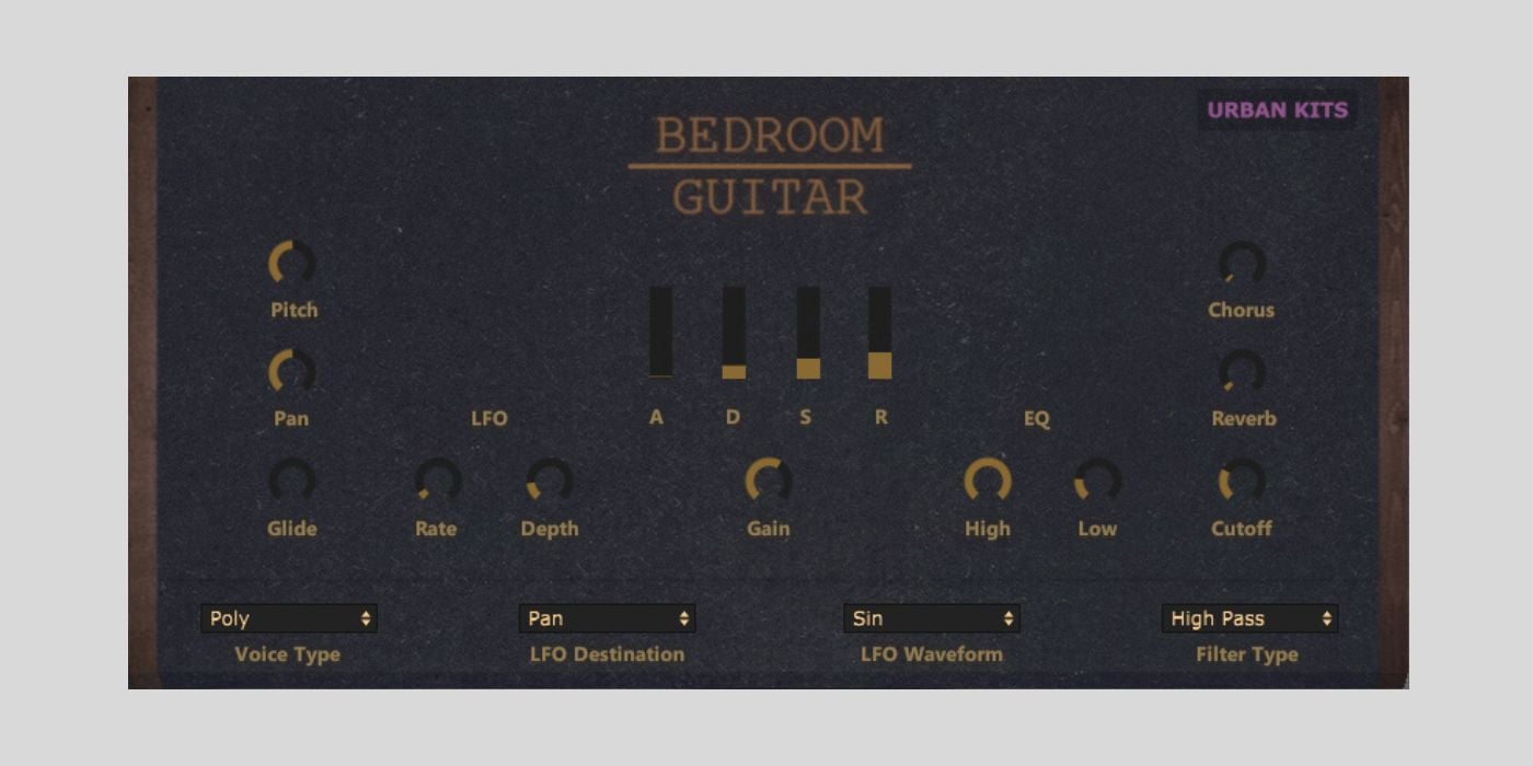 Urban Kits offers Bedroom Guitar, a FREE sampled nylon-string guitar plugin