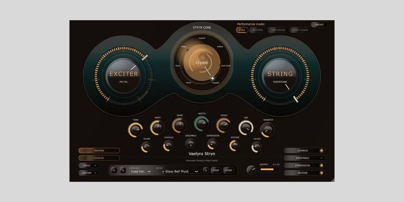 Uryan Modular releases Vaelyra Stryn, a FREE resonant string/pluck synth for macOS, Windows, and Linux