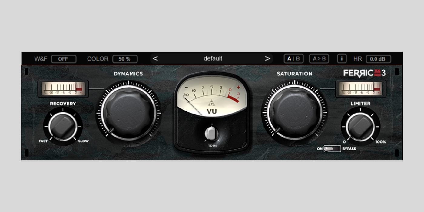Variety of Sound classic updates to FerricTDS mkIII, a FREE tape saturation effect for Windows