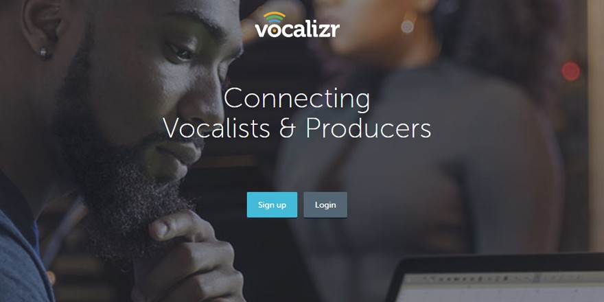 Vocalizr - Music Collaboration Website