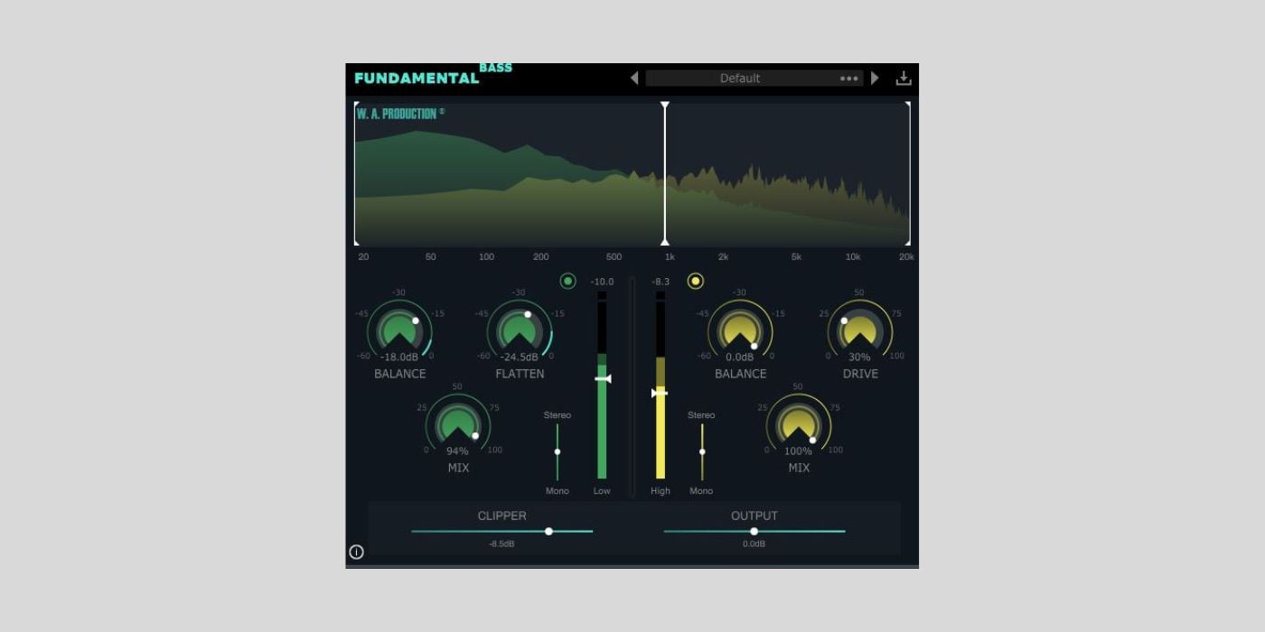 W.A. Production’s Fundamental Bass