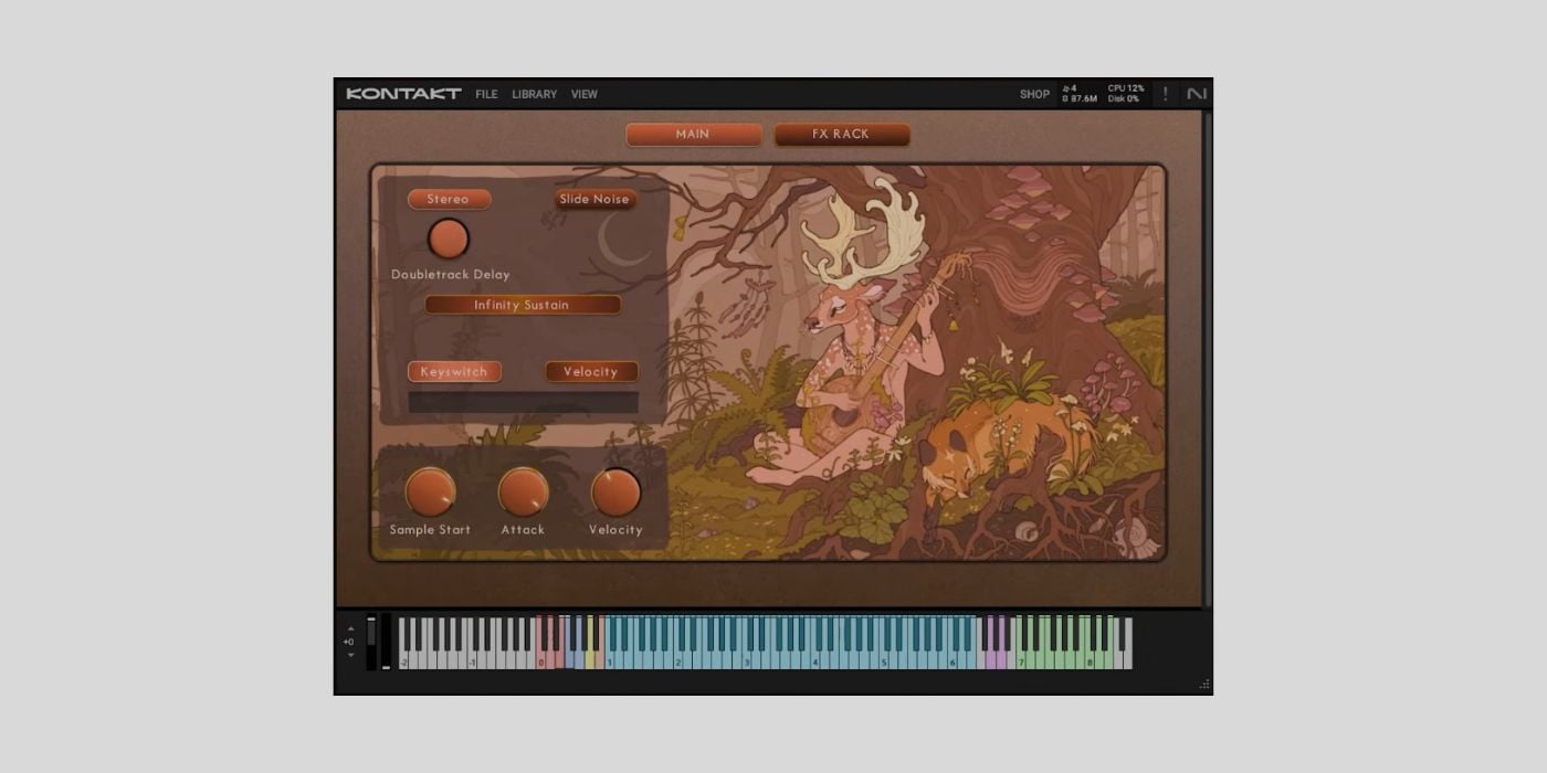Wavelet Audio releases The Deer, the Fox, and the Guitar: a FREE nylon guitar library for Kontakt Player