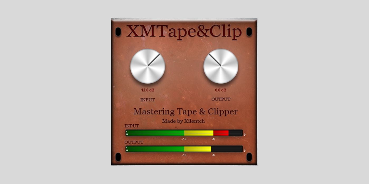 Xilentch has released XMTape&Clip, a FREE mastering tape and clipper plugin for macOS and Windows