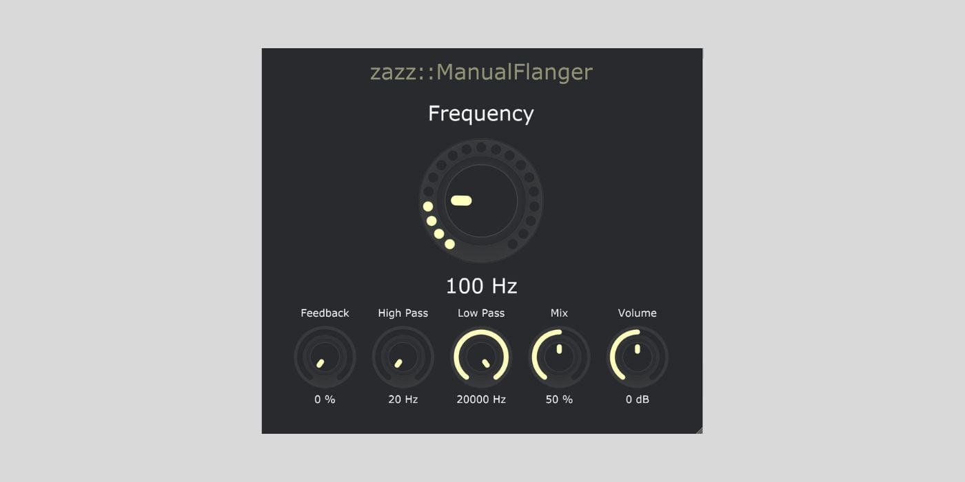 Get Manual Flanger by Zazz for FREE! (Windows only)