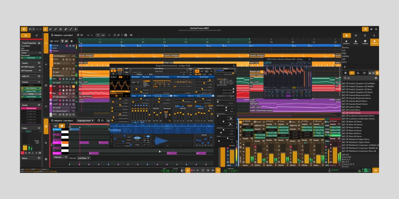 Zrythm FREE and open-source DAW v2 Alpha is available for testing