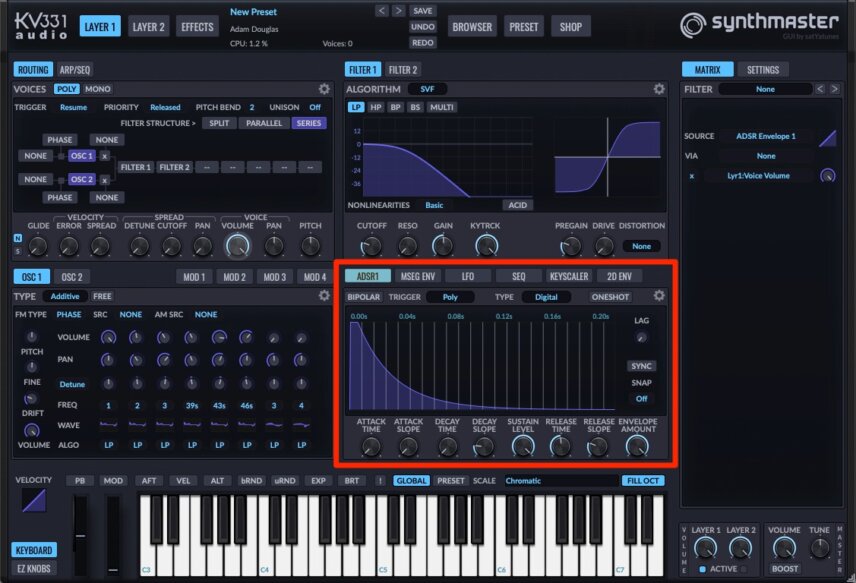 KV331 Audio’s SynthMaster 2 Additive Synthesis