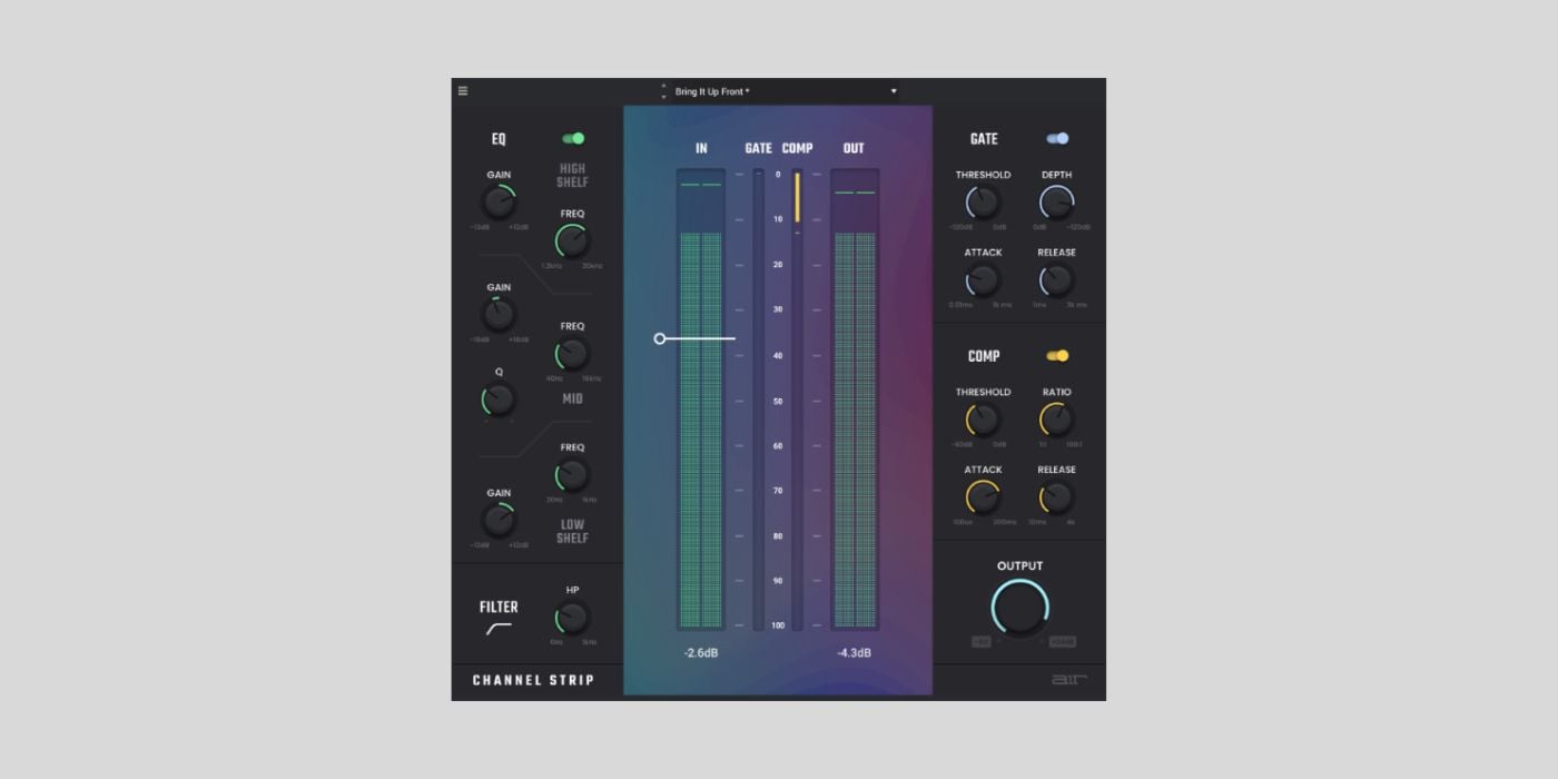 AIR Music Tech Channel Strip