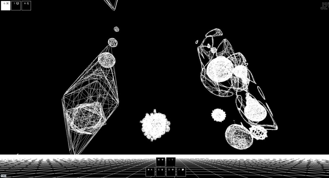 Graphs from virtual festival