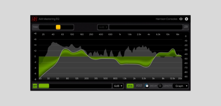 AVA Mastering EQ by Harrison Consoles