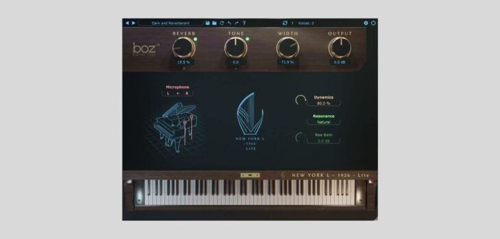 Boz Digital Labs New York L 1991 Lite Piano