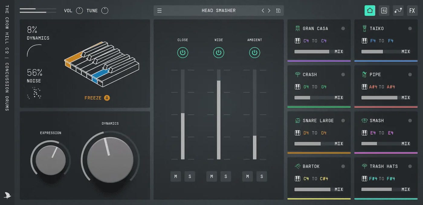 Concussion Drums