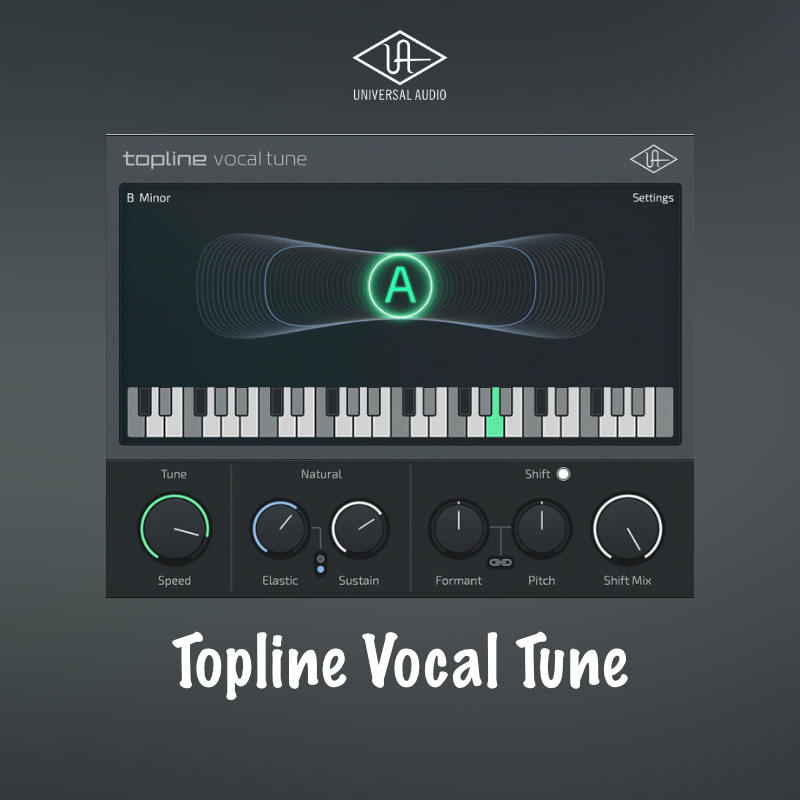 UAD Topline Vocal Tune, tracked through Apollo hardware