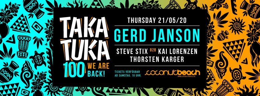 Gerd Janson Socially Distanced Rave