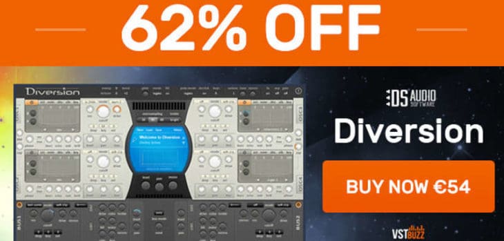 Get 62% OFF Diversion Synthesizer By Dmitry Sches (VST/AU)!