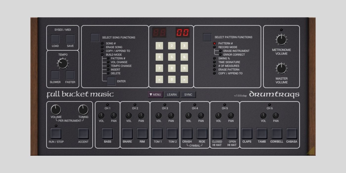 Full Bucket Music DrumTraqs