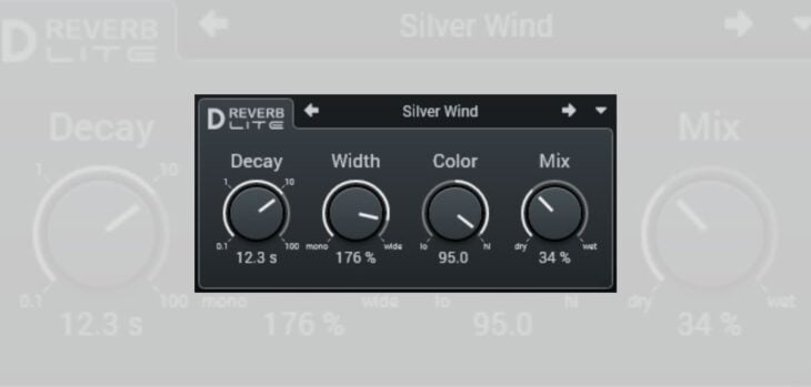 DReverb Lite Is A FREE Algorithmic Reverb Plugin By Stone Voices