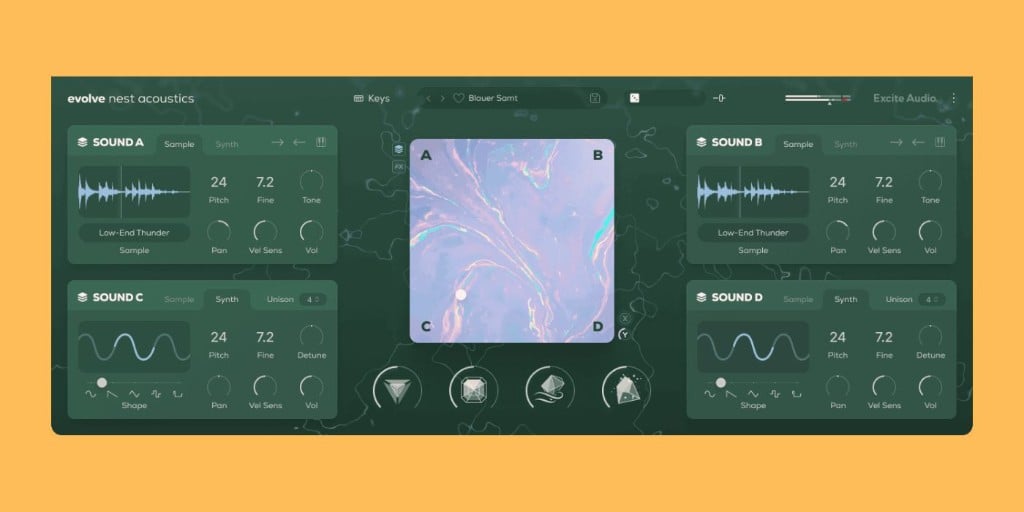 Excite Audio Evolve Nest Acoustics