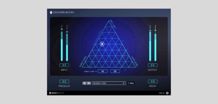 Dear Reality’s Exoverb Micro reverb is now available FREE permanently