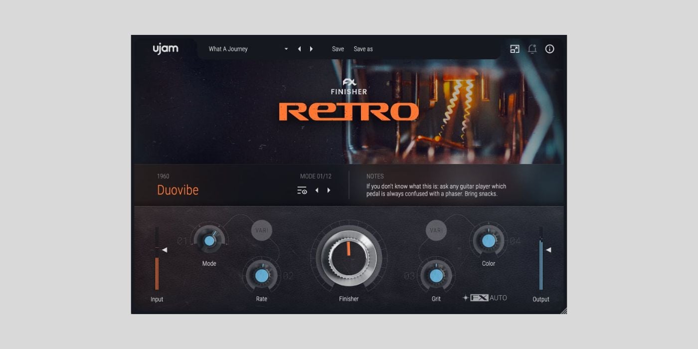 UJAM Finisher RETRO