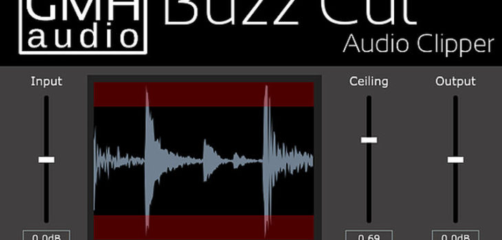 GMH Audio Releases Free "Buzz Cut" Audio Clipper VST/AU Plugin
