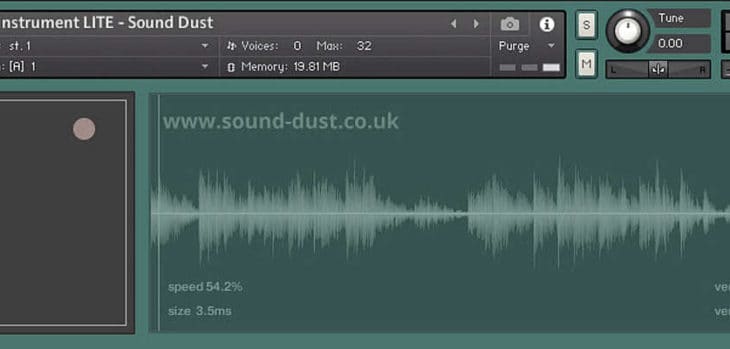 Sound Dust Releases Free Grainstrument LITE For NI Kontakt