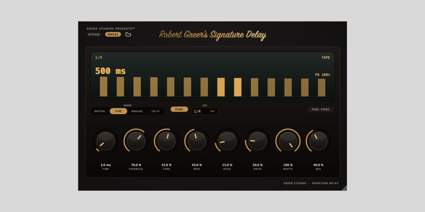 Signature Delay