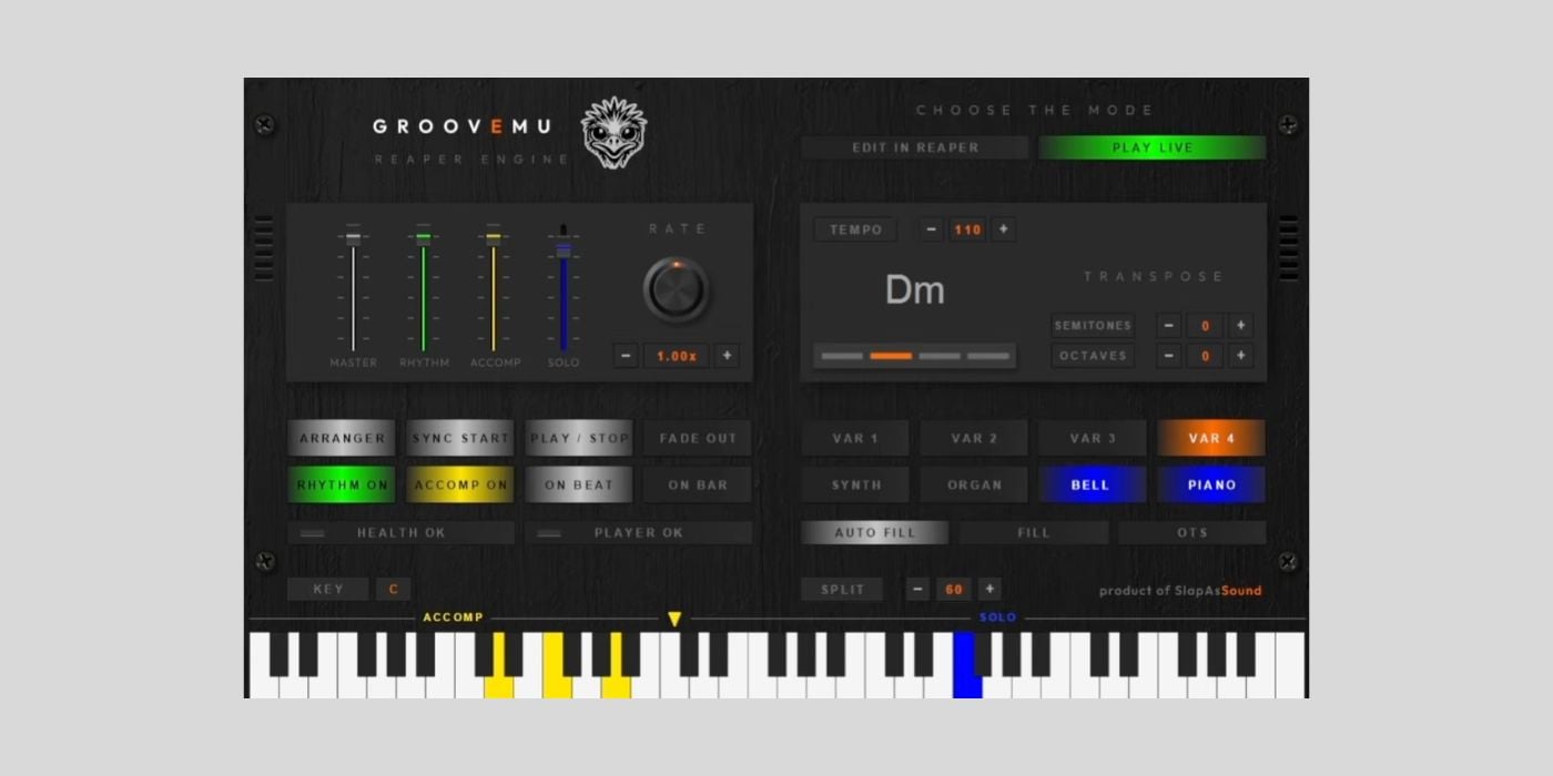 GroovEmu Arranger