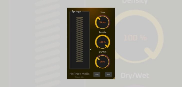 HorNet Plugins Release FREE Molla Spring Reverb