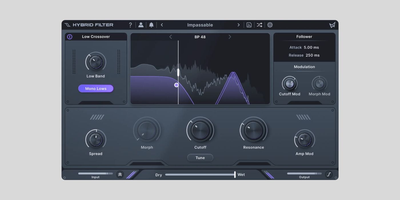 Minimal Audio Hybrid Filter