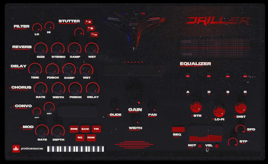 DRILLER instrument plugin interface