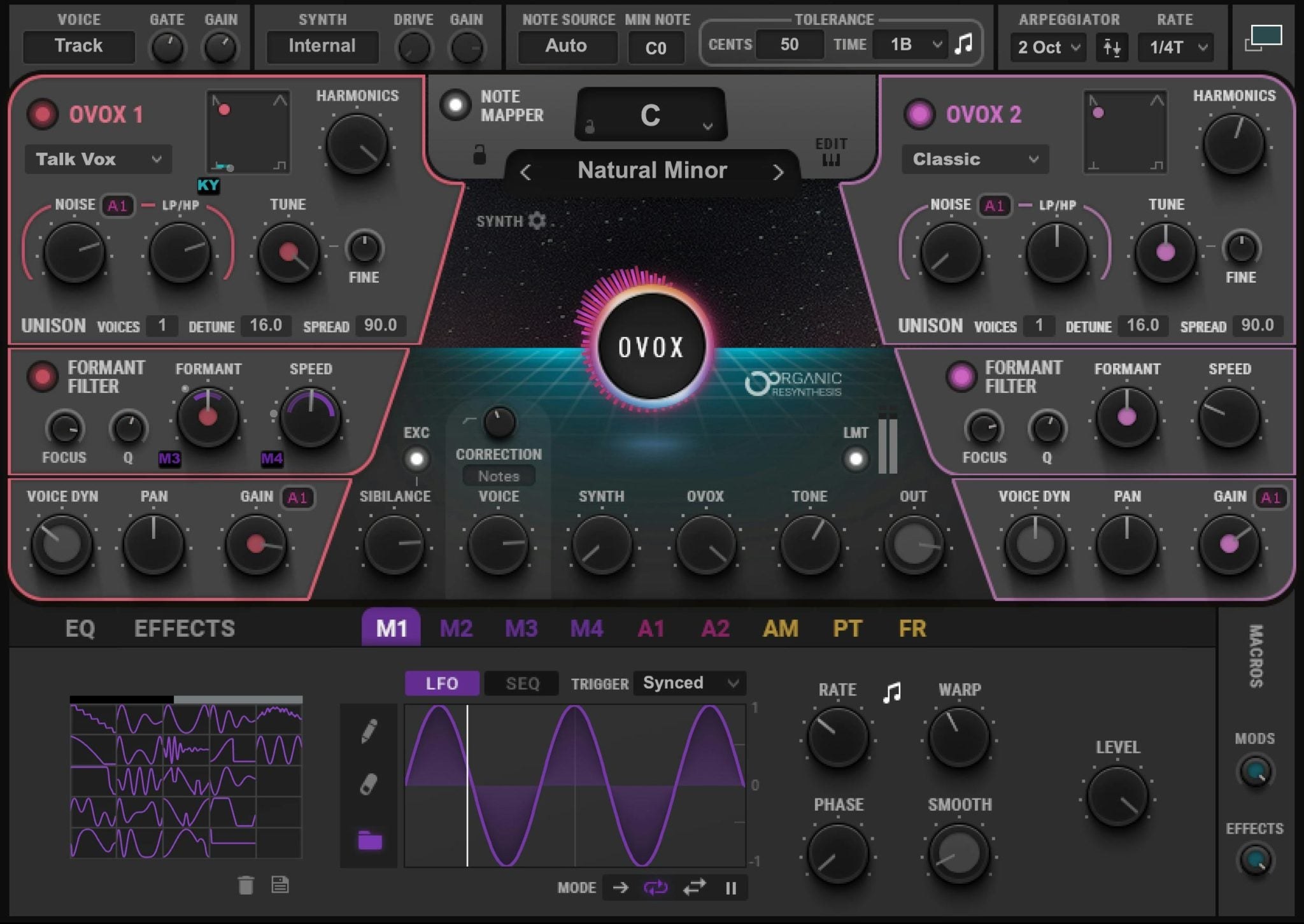 Waves OVox interface