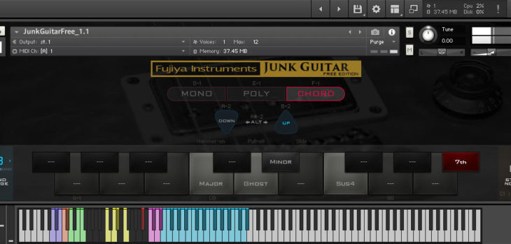 Free Junk Guitar For NI Kontakt Released By Fujiya Instruments